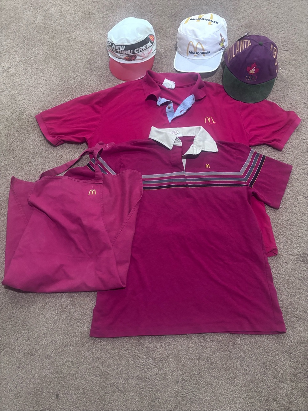 Vintage McDonald’s uniform bundle